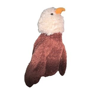 Bald Eagle CalToy  Soft Plush Glove Bird 13” Hand Puppet 13” X 16”
